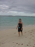 Erica On Loblolly Bay Beach Anegada